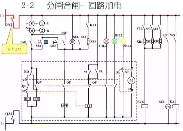 圖10KV開關(guān)柜控制保護(hù)動作原理