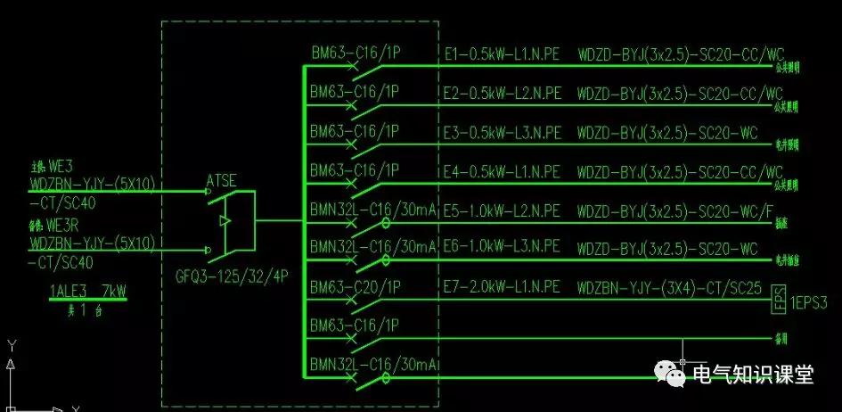 配電箱系統(tǒng)圖中的字母是什么意思？教你如何閱讀配電箱系統(tǒng)圖！